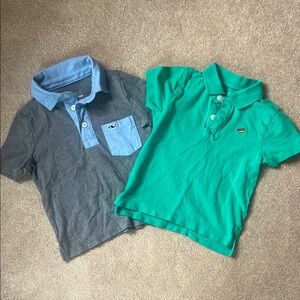 Set of Two Toddler Polo Shirts